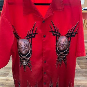 Men's Skull Shirt 2X